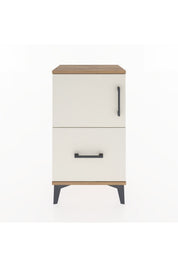 Arges Komodin Tek Raflı Tek Çekmeceli Tek Kapaklı 44x30x80 - S08M007V7A