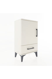 Arges Komodin 2 Raflı Tek Çekmeceli Tek Kapaklı 44x30x80 - S08M008V1A