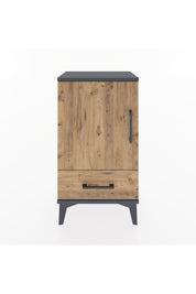 Arges Komodin 2 Raflı Tek Çekmeceli Tek Kapaklı 44x30x80 - S08M008V6A