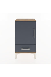 Arges Komodin 2 Raflı Tek Çekmeceli Tek Kapaklı 44x30x80 - S08M008V8A