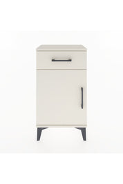 Arges Komodin 2 Raflı Tek Çekmeceli Tek Kapaklı 44x30x80 - S08M009V1A