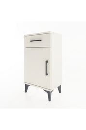 Arges Komodin 2 Raflı Tek Çekmeceli Tek Kapaklı 44x30x80 - S08M009V1A