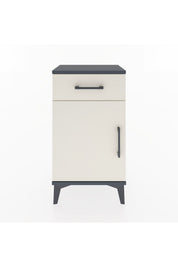 Arges Komodin 2 Raflı Tek Çekmeceli Tek Kapaklı 44x30x80 - S08M009V4A