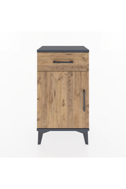 Arges Komodin 2 Raflı Tek Çekmeceli Tek Kapaklı 44x30x80 - S08M009V6A