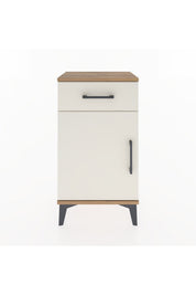 Arges Komodin 2 Raflı Tek Çekmeceli Tek Kapaklı 44x30x80 - S08M009V7A