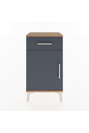 Arges Komodin 2 Raflı Tek Çekmeceli Tek Kapaklı 44x30x80 - S08M009V8A
