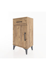 Arges Komodin 2 Raflı Tek Çekmeceli Tek Kapaklı 44x30x80 - S08M009V9A