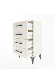 Arges Komodin 2 Raflı Tek Kapaklı 44x30x80 - S08M011V1A