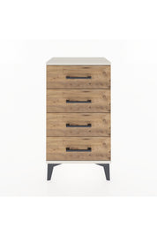 Arges Komodin 2 Raflı Tek Kapaklı 44x30x80 - S08M011V3A