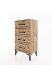 Arges Komodin 2 Raflı Tek Kapaklı 44x30x80 - S08M011V9A