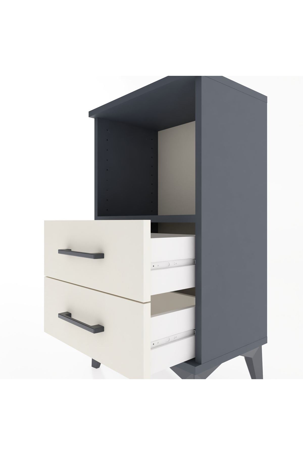 Arges Komodin 2 Çekmeceli 44x30x80 - S08M013V4A