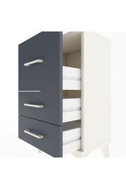 Arges Komodin Tek Raflı 2 Çekmeceli 44x30x80 - S08M014V2A