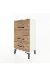 Arges Komodin Tek Raflı 2 Çekmeceli 44x30x80 - S08M014V3A