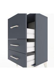 Arges Komodin Tek Raflı 2 Çekmeceli 44x30x80 - S08M014V5A