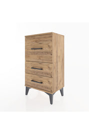 Arges Komodin Tek Raflı 2 Çekmeceli 44x30x80 - S08M014V9A