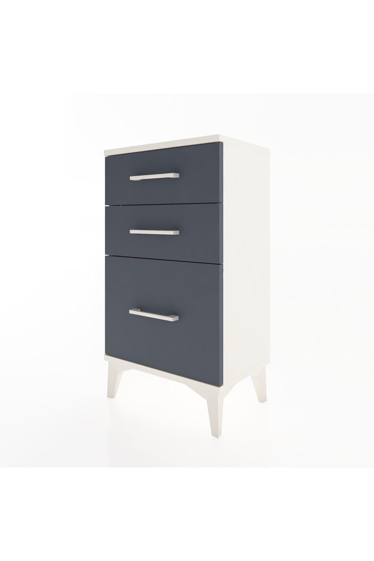 Arges Komodin 3 Çekmeceli 44x30x80 - S08M015V2A