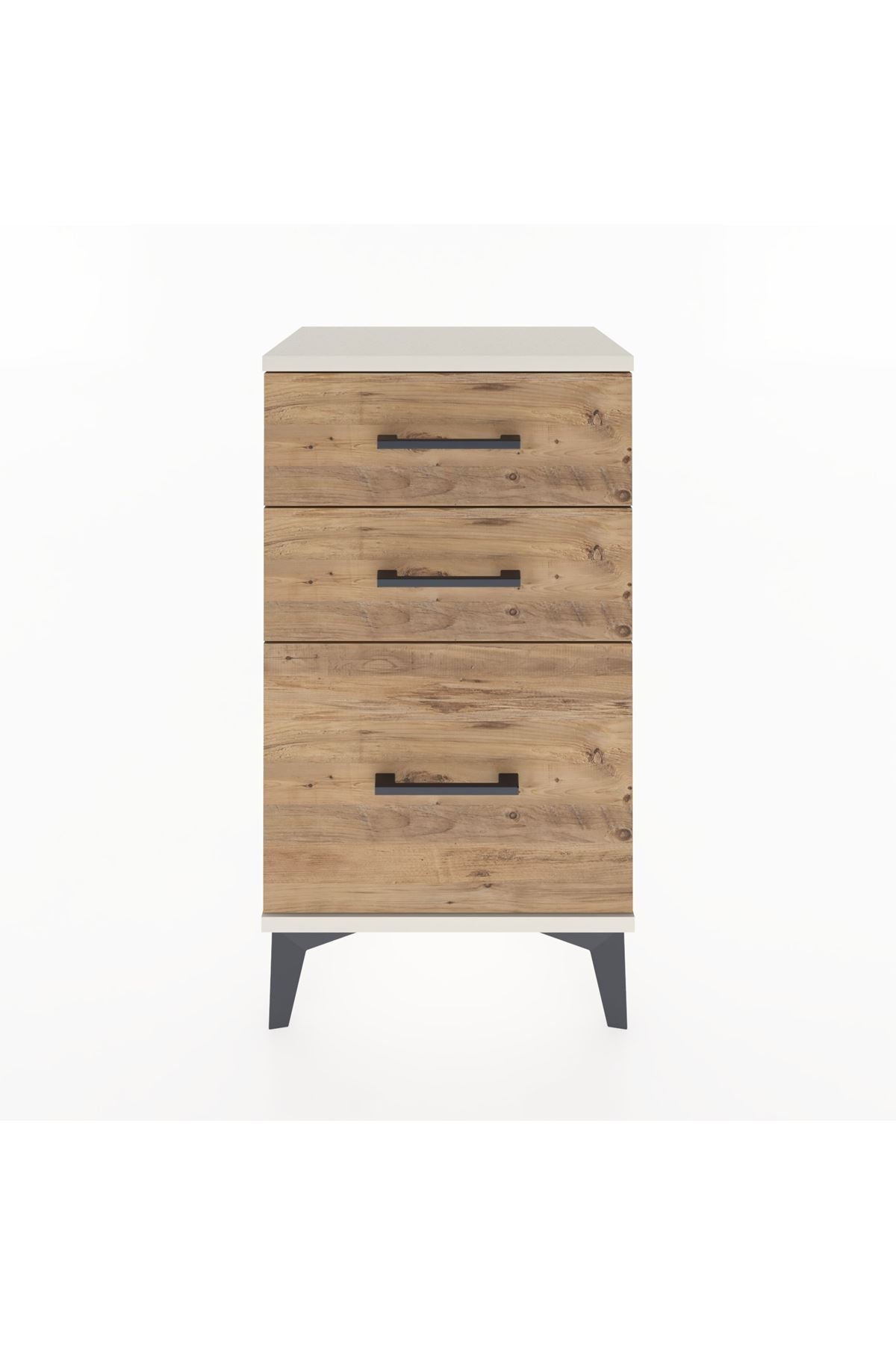 Arges Komodin 3 Çekmeceli 44x30x80 - S08M015V3A