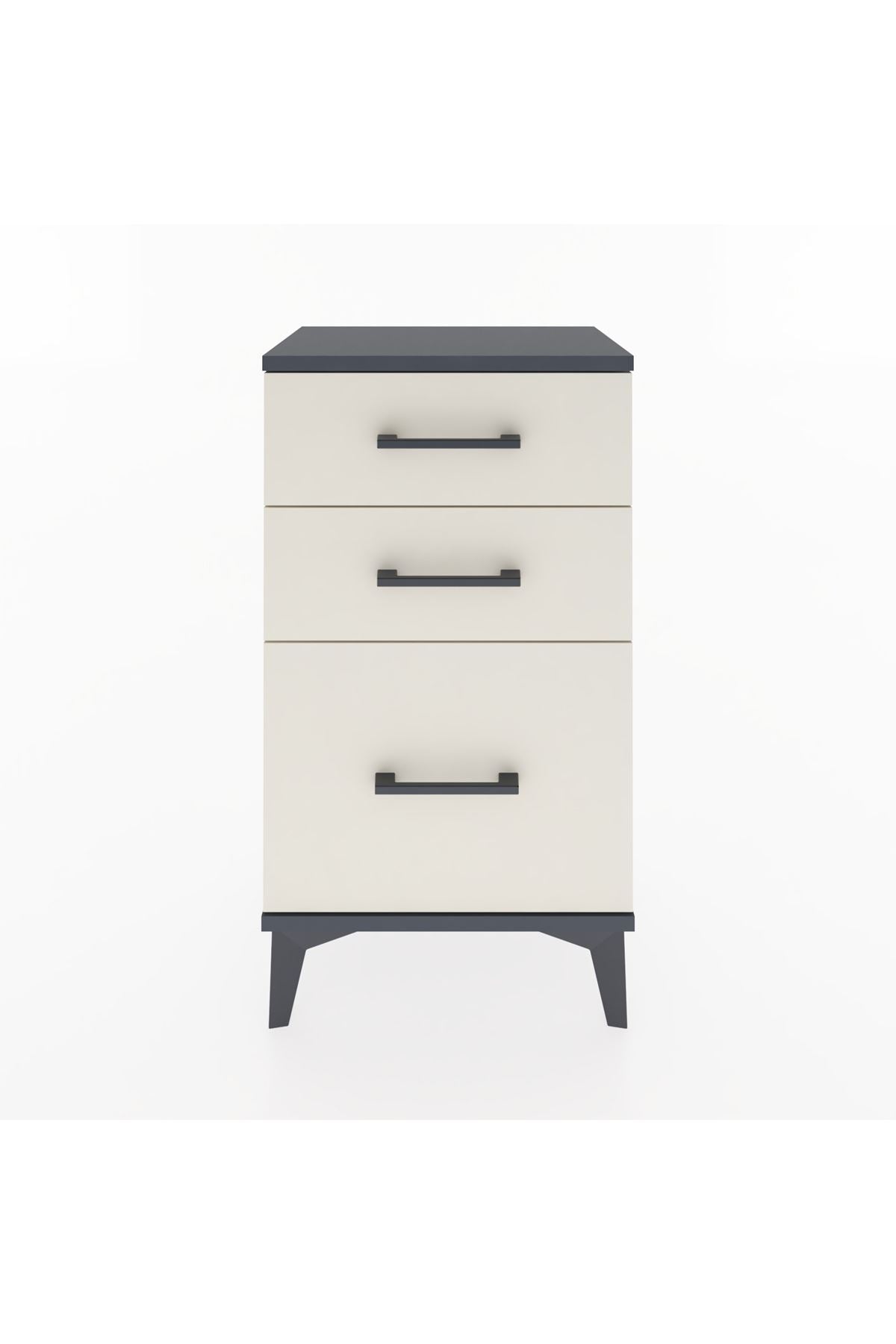 Arges Komodin 3 Çekmeceli 44x30x80 - S08M015V4A