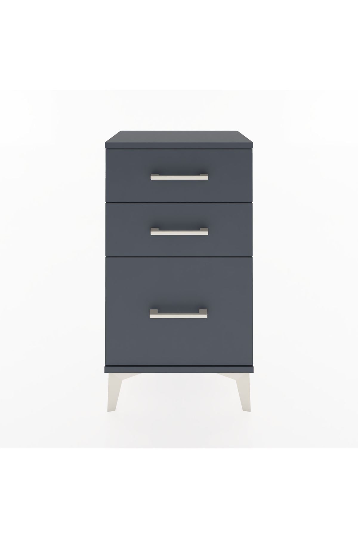 Arges Komodin 3 Çekmeceli 44x30x80 - S08M015V5A