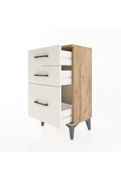 Arges Komodin 3 Çekmeceli 44x30x80 - S08M015V7A