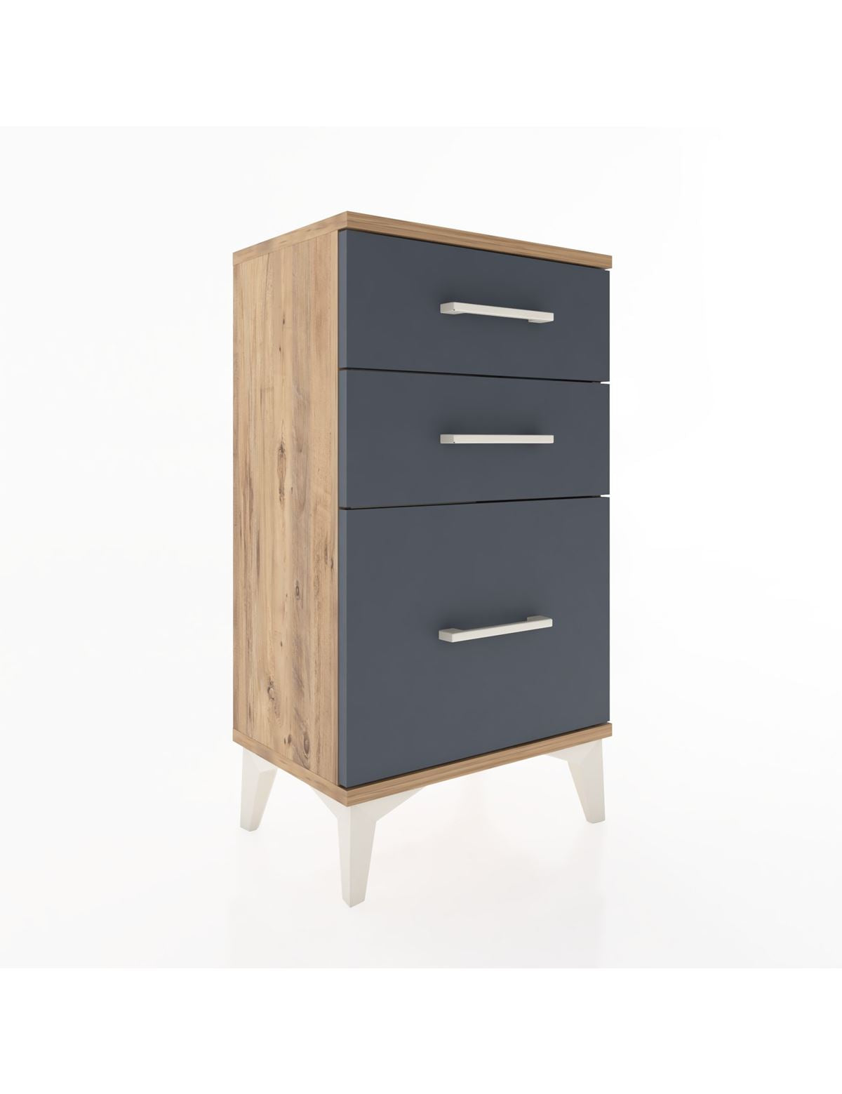 Arges Komodin 3 Çekmeceli 44x30x80 - S08M015V8A