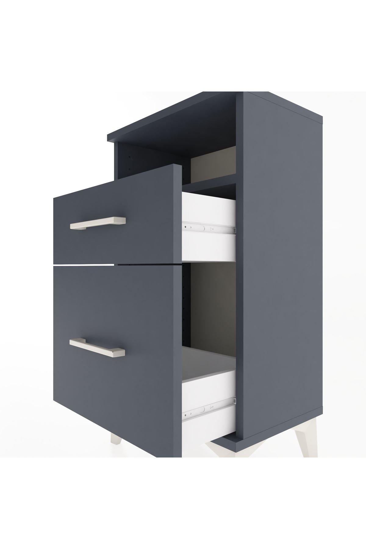 Arges Komodin 3 Çekmeceli 44x30x80 - S08M016V5A