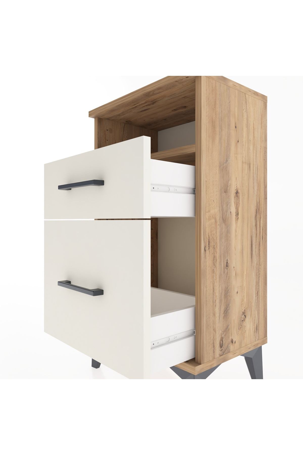 Arges Komodin 3 Çekmeceli 44x30x80 - S08M016V7A