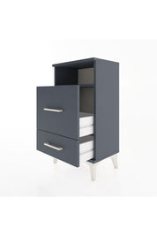 Arges Komodin Tek Raflı 2 Çekmeceli 44x30x80 - S08M017V5A