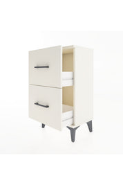 Arges Komodin Tek Raflı 2 Çekmeceli 44x30x80 - S08M018V1A