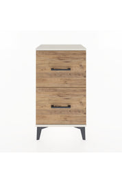 Arges Komodin Tek Raflı 2 Çekmeceli 44x30x80 - S08M018V3A
