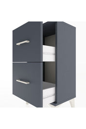 Arges Komodin Tek Raflı 2 Çekmeceli 44x30x80 - S08M018V5A