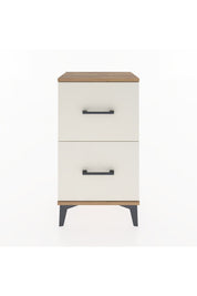 Arges Komodin Tek Raflı 2 Çekmeceli 44x30x80 - S08M018V7A