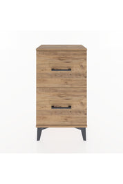 Arges Komodin Tek Raflı 2 Çekmeceli 44x30x80 - S08M018V9A