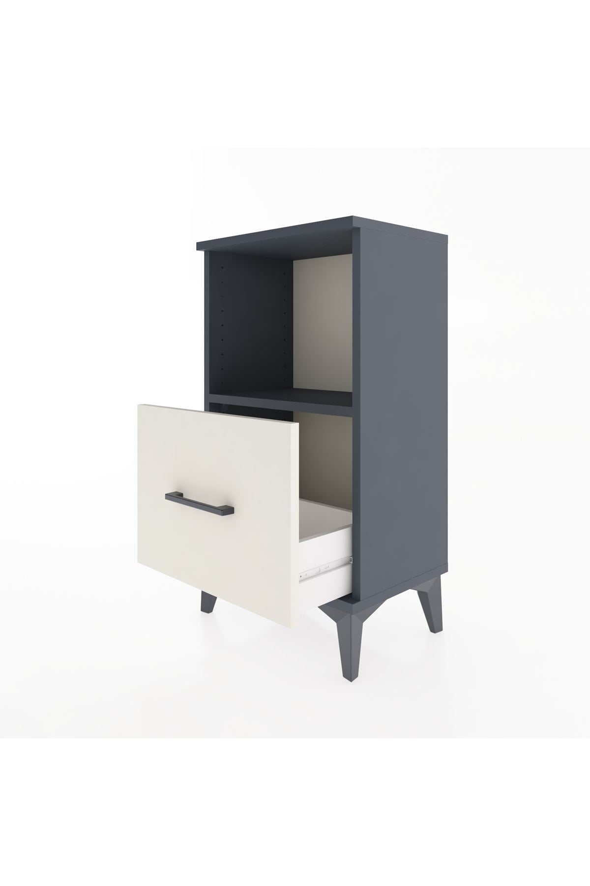 Arges Komodin Tek Çekmeceli 44x30x80 - S08M020V4A