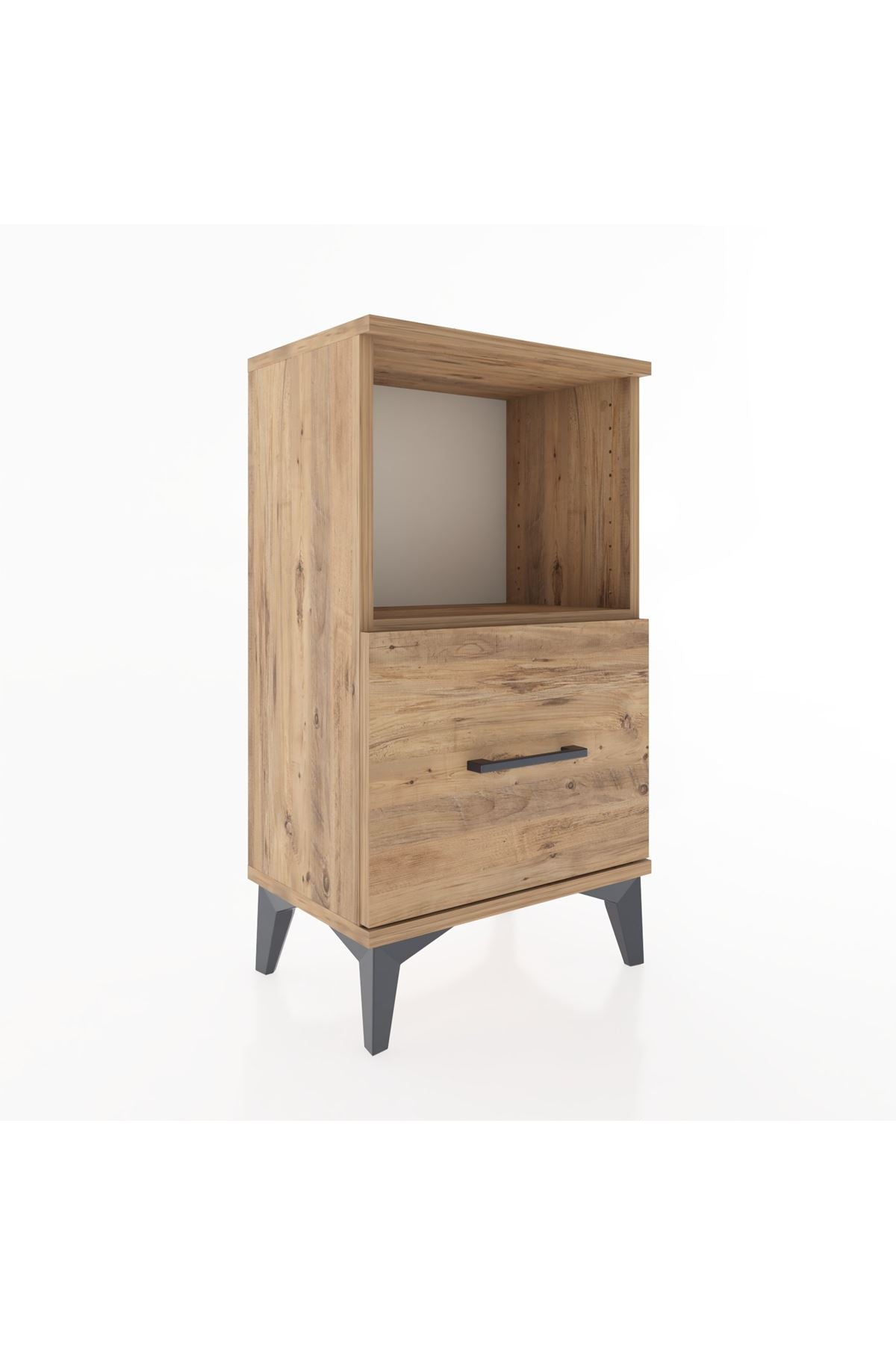 Arges Komodin Tek Çekmeceli 44x30x80 - S08M020V9A