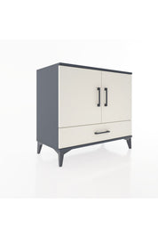 Hyperion Şifonyer 3 Raflı Tek Çekmeceli 2 Kapaklı 88x44x80 - S36M001V4B
