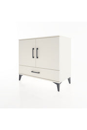 Hyperion Şifonyer Tek Raflı Tek Çekmeceli 2 Kapaklı 88x44x80 - S36M003V1B