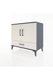 Hyperion Şifonyer Tek Raflı Tek Çekmeceli 2 Kapaklı 88x44x80 - S36M003V4B