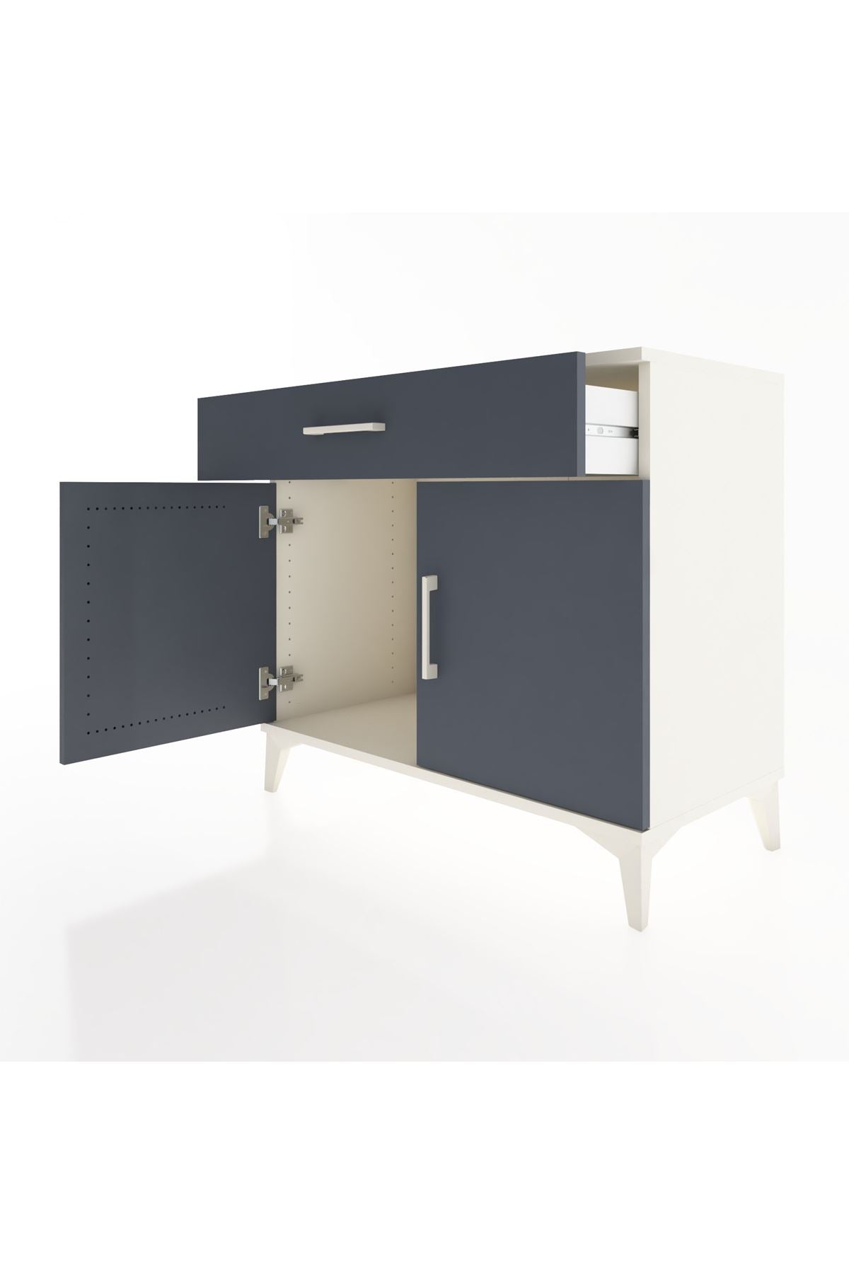 Hyperion Şifonyer Tek Çekmeceli 2 Kapaklı 88x44x80 - S36M009V2B