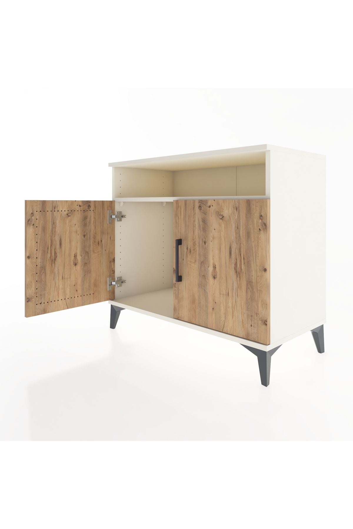 Hyperion Şifonyer Tek Raflı 2 Kapaklı 88x44x80 - S36M012V3B