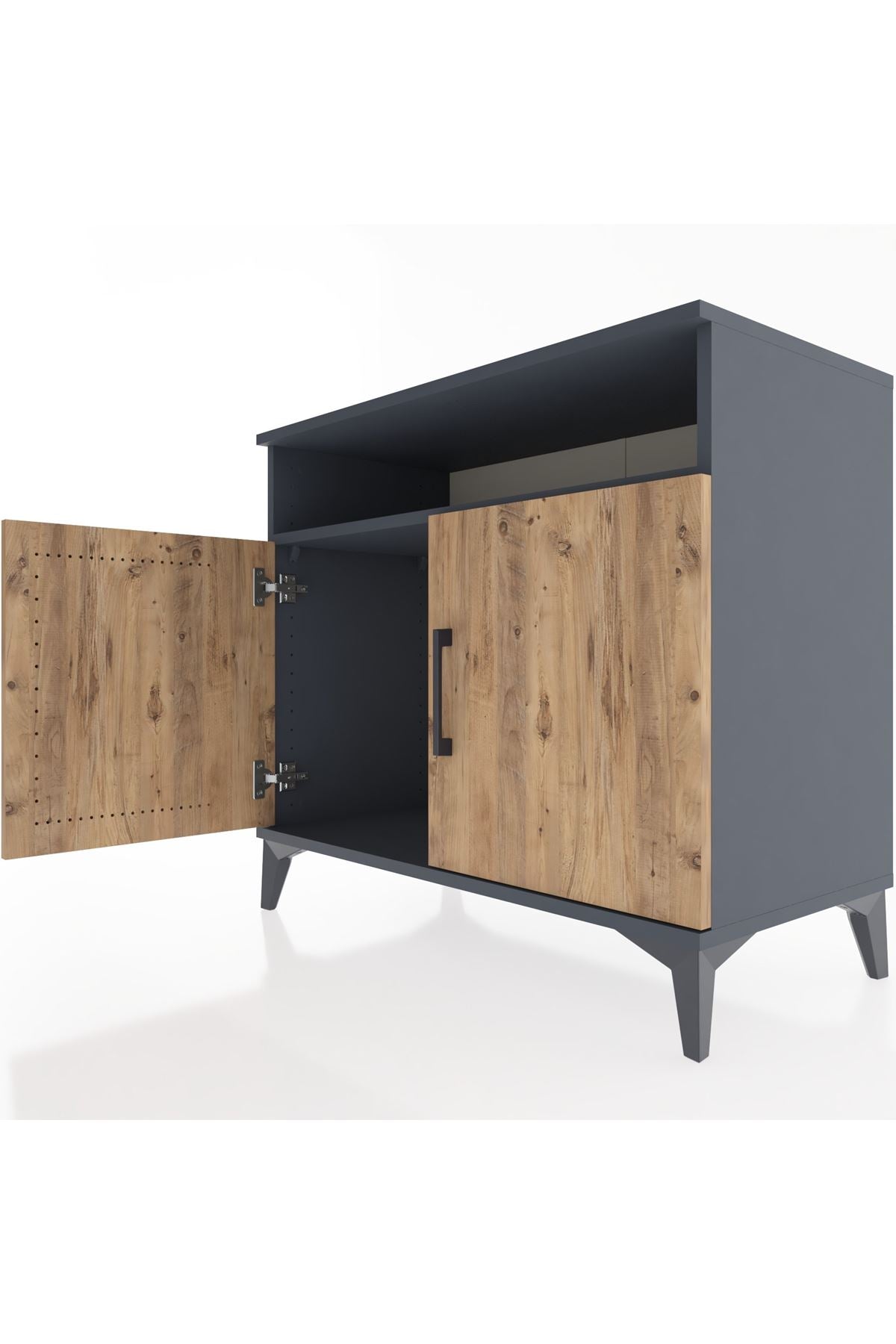 Hyperion Şifonyer Tek Raflı 2 Kapaklı 88x44x80 - S36M012V6B