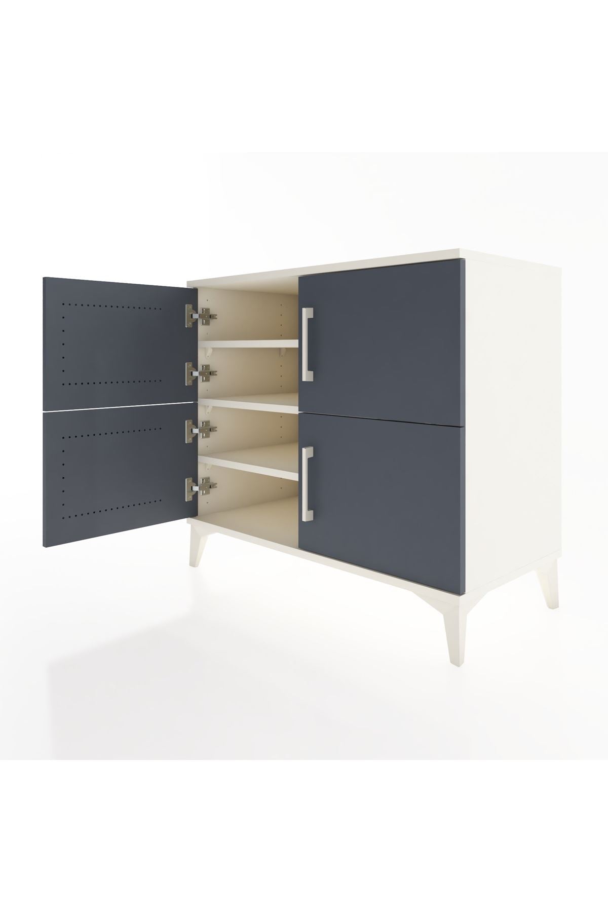 Hyperion Şifonyer 4 Raflı 4 Kapaklı 88x44x80 - S36M013V2B