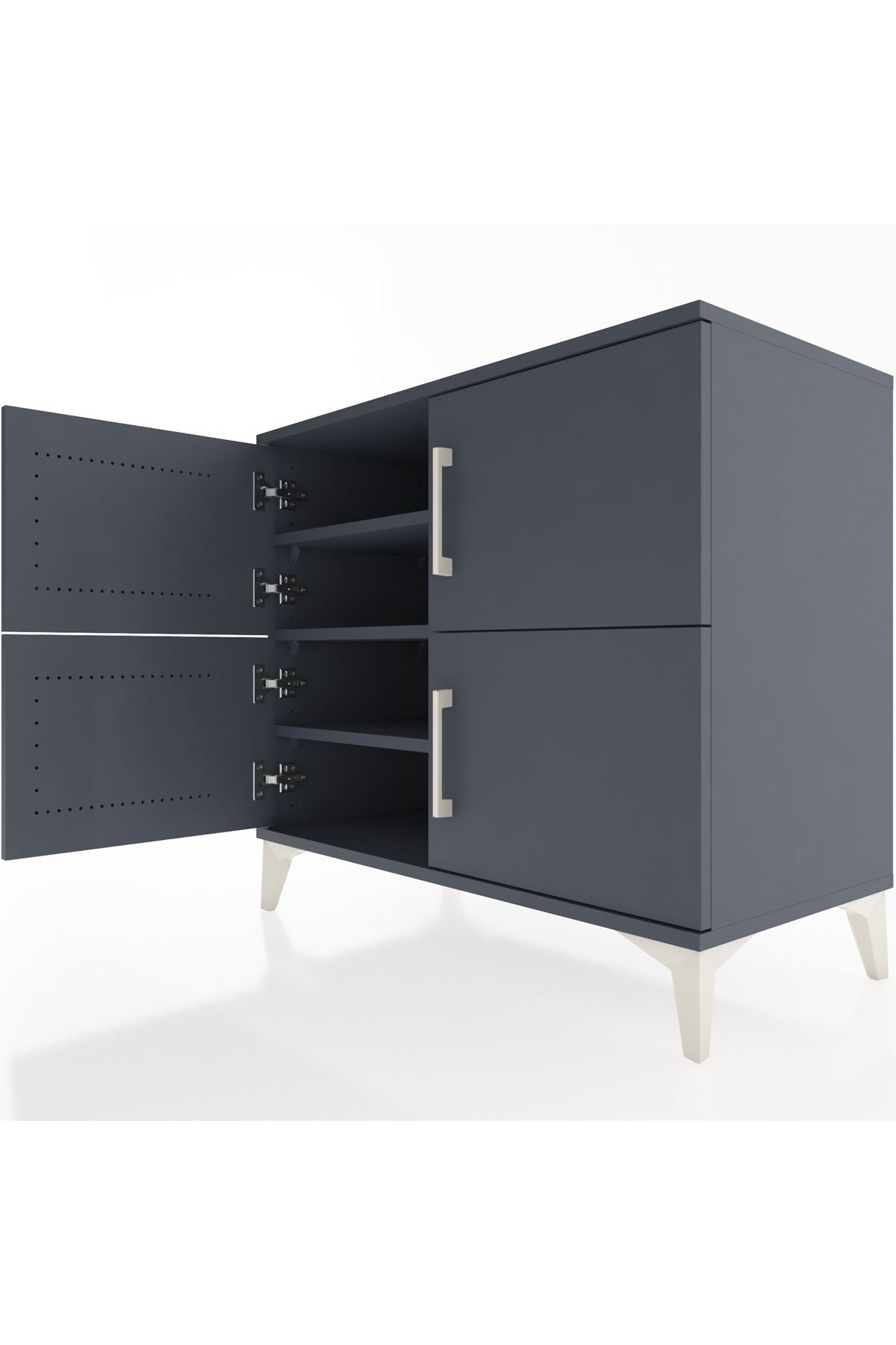 Hyperion Şifonyer 4 Raflı 4 Kapaklı 88x44x80 - S36M013V5B