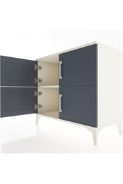 Hyperion Şifonyer Tek Raflı 4 Kapaklı 88x44x80 - S36M014V2B