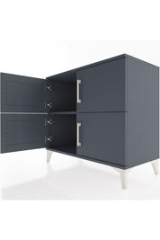 Hyperion Şifonyer Tek Raflı 4 Kapaklı 88x44x80 - S36M014V5B