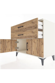 Hyperion Şifonyer 2 Çekmeceli 2 Kapaklı 88x44x80 - S36M016V3B