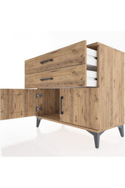 Hyperion Şifonyer 2 Çekmeceli 2 Kapaklı 88x44x80 - S36M020V9B