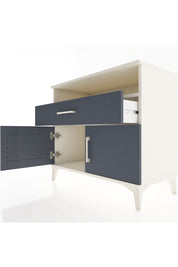 Hyperion Şifonyer Tek Raflı Tek Çekmeceli 2 Kapaklı 88x44x80 - S36M022V2B