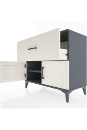 Hyperion Şifonyer Tek Raflı Tek Çekmeceli 2 Kapaklı 88x44x80 - S36M025V4B