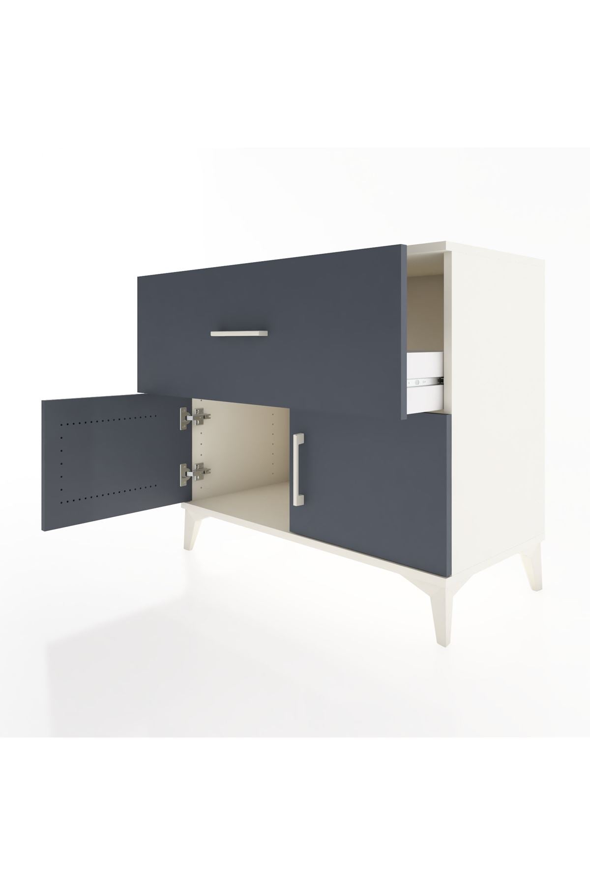 Hyperion Şifonyer Tek Çekmeceli 2 Kapaklı 88x44x80 - S36M026V2B